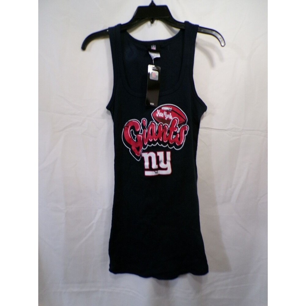 Team Apparel Women's Giants Scoop Neck Tank Top Large Black